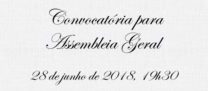 Convocatória para Assembleia Geral