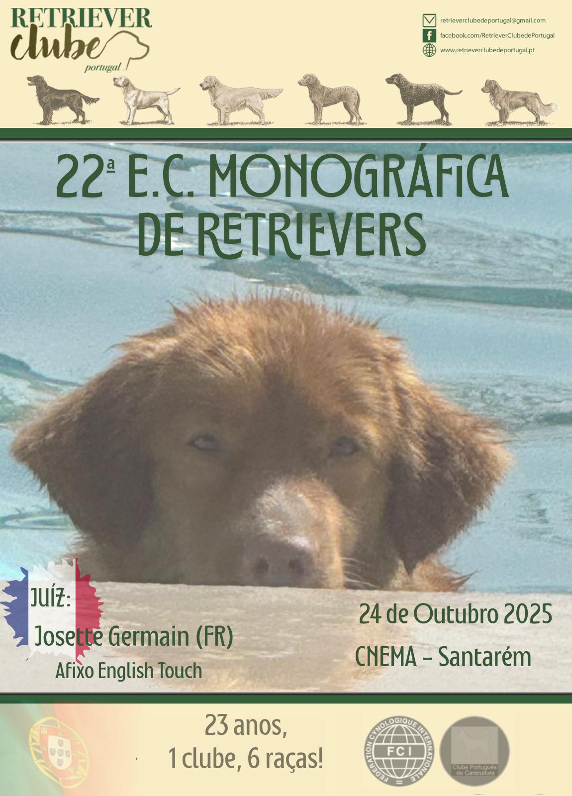 22a E.C. Monográfica do RCP – 24, outubro, 2025